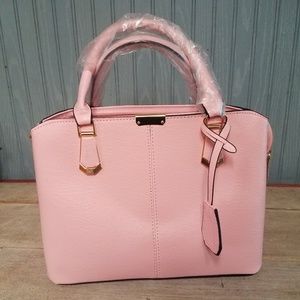 Light pink satchel handbag nwt